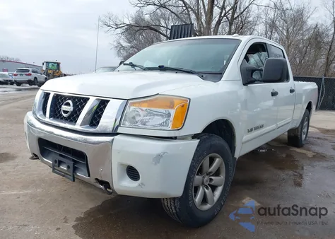 2014 Nissan Titan Sv z USA, uszkodzony, nr VIN 1N6AA0FC7EN506564